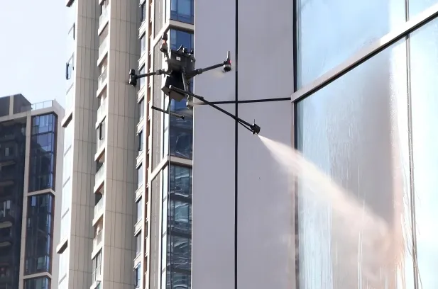 Urban Curtain Wall Cleaning Project
