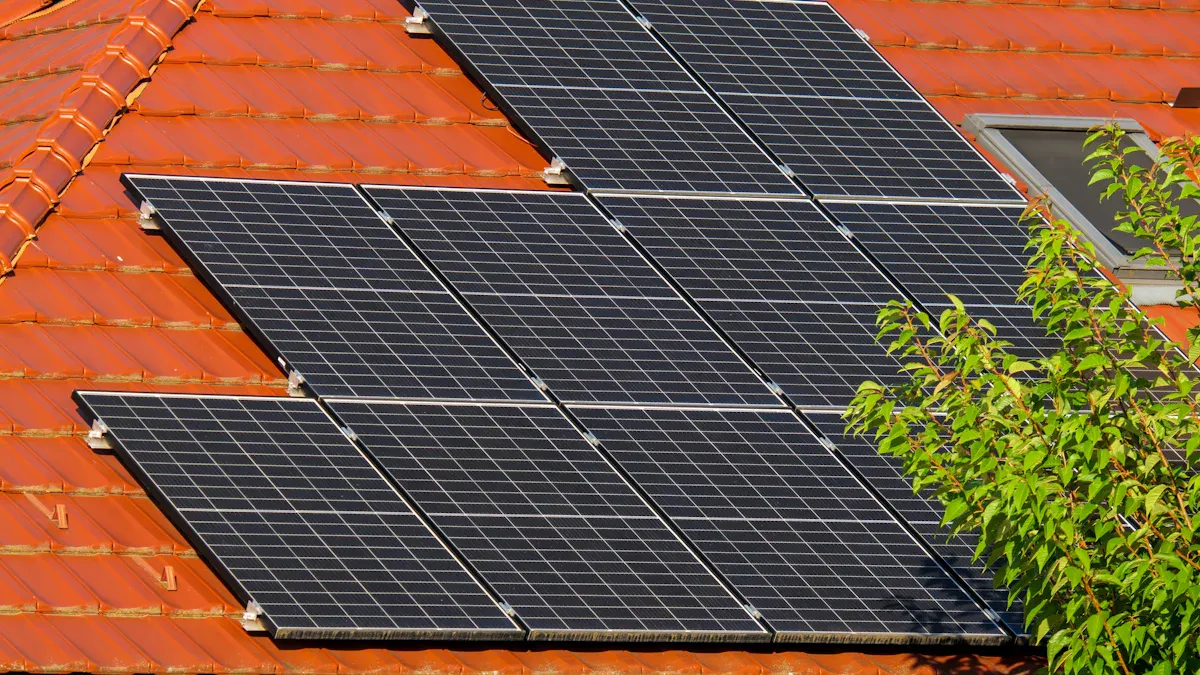 Smart ways to slash air conditioning bills with 3U cooling coatings. The picture shows the cooling coating applied on the building exterior wall